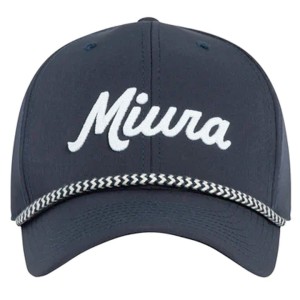 Miura Modern Script Rope Baseball Cap