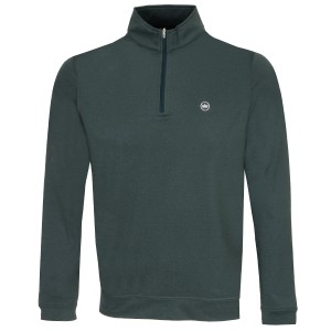 Peter Millar Perth Melange Zip Neck Sweater