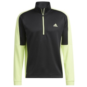 adidas Colourblock Zip Neck Sweater