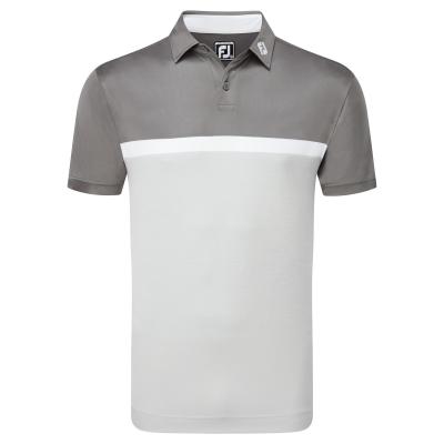 FootJoy Colour Block Interlock Golf Polo Shirt (MIGRATED)