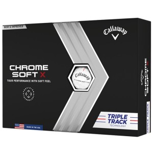 Callaway Chrome Soft X Triple Track Golf Balls