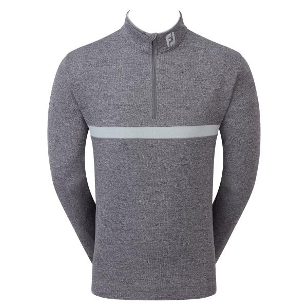 FootJoy Inset Stripe Chill-out Zip Neck Golf Sweater (MIGRATED)