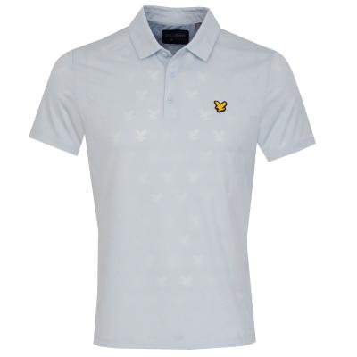 Lyle & Scott Jacquard Golf Polo Shirt