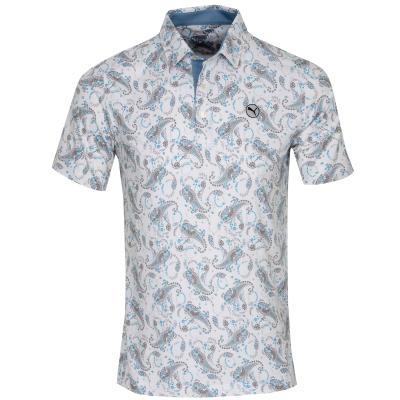 PUMA Cloudspun Paisley Polo Shirt (MIGRATED)