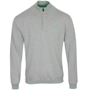 BOSS Zitom Zip Neck Sweater